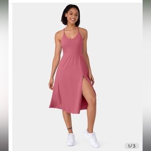 Rose midi athletic dress